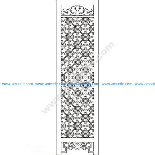 pattern vector cnc carvings 2D7