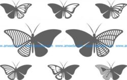 Cutout Butterfly
