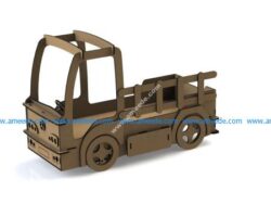 Laser Cut DIY Car Shaped Beds For Toddlers