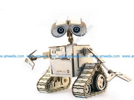 WALL-E Laser Cut