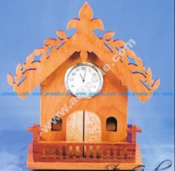 clock shaped house