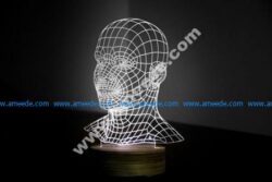 Head 3D LED Night Light
