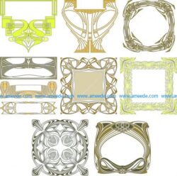 Collection of Decorative Frame designs