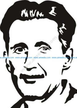 George Orwell Vector Pattern
