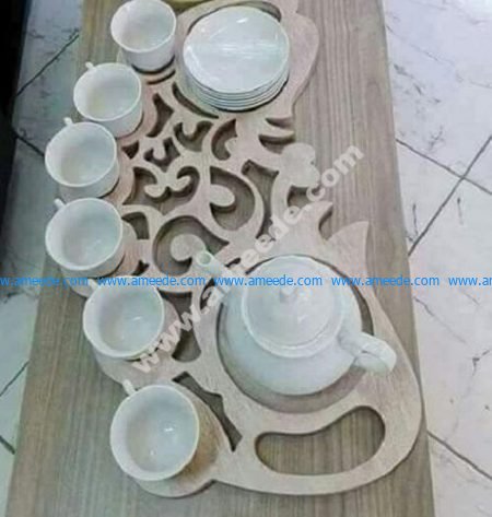Teapot tray for tea