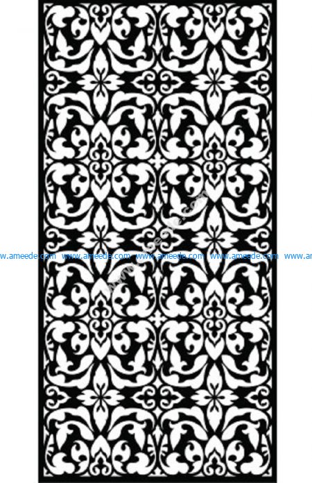 Decorative Screen Pattern 34