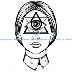 Illuminati female cyclops