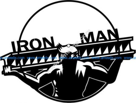 Iron Men Clock