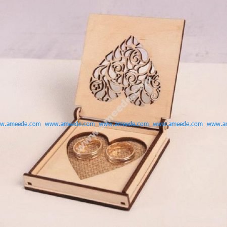 Laser cut wooden jewelry box plans
