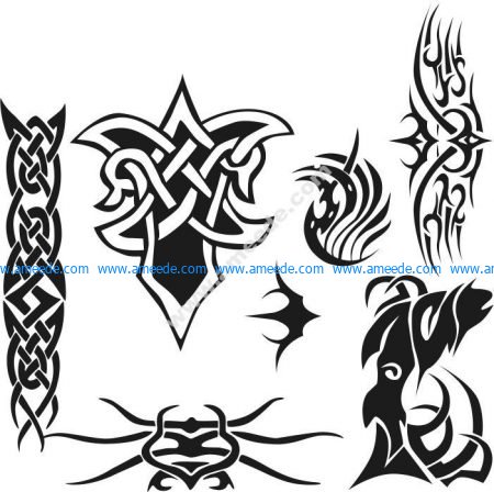 Set Of Tattoos