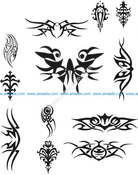 Tattoo Design Vectors file