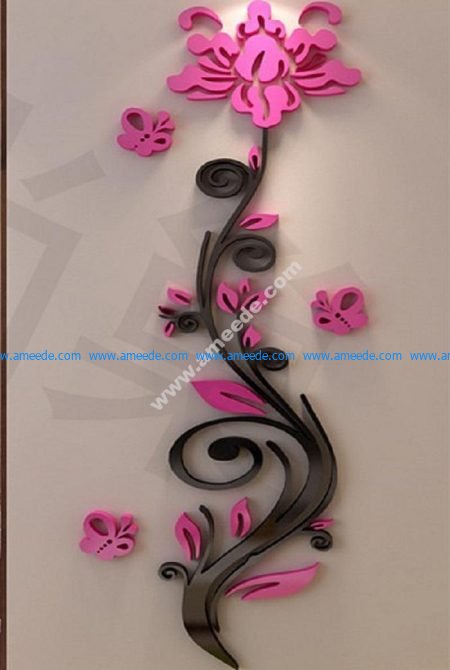 wall decal laser cut templates