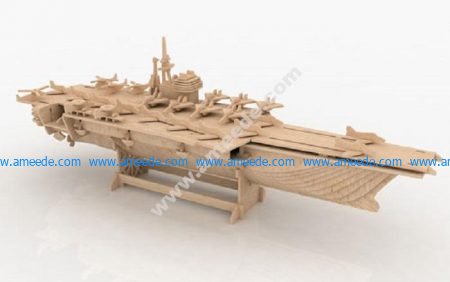 Aircraft carrier 3D Puzzle
