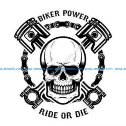 Biker power plaque