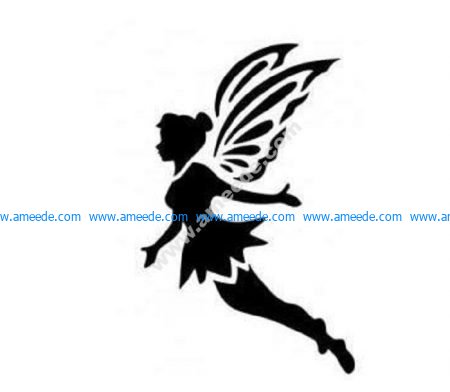 Flying fairy Peter Pan tinkerbell