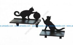 Laser Cut Cat Shelf