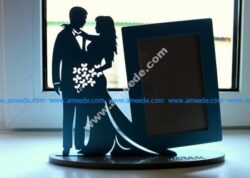 Laser Cut Frame for Young Couple CNC