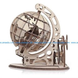 Laser Cut Globe