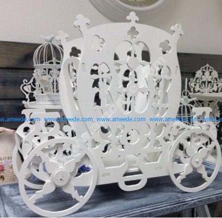 Laser Cut Stagecoach Template