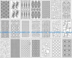 CNC Pattern Collection Vector Design Pattern Files