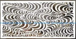 Japanese wave pattern stencil