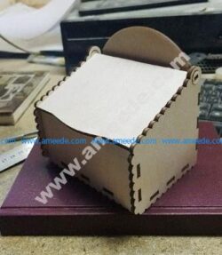 Laser Cut Plywood Box with Lid