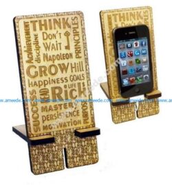 Laser Cut Stand for Smartphone