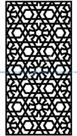Pattern Arabic Modern Graphics