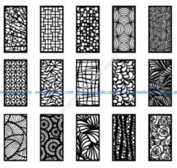 Collection of ScrollWork Pattern Design