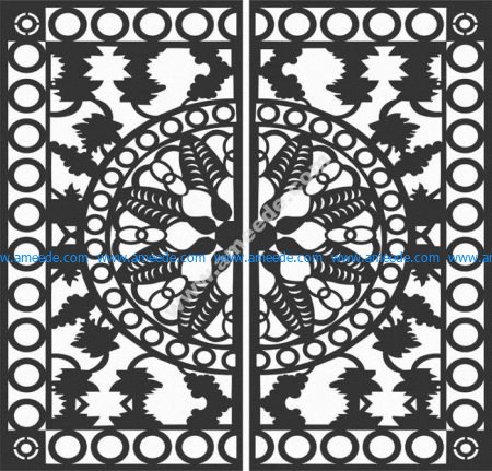 Gate Design Download Vector