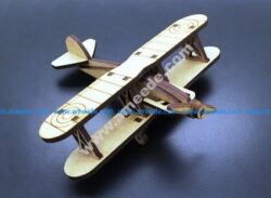 Biplane Template