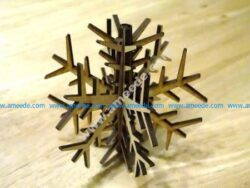 Decorative Plywood Snow flake