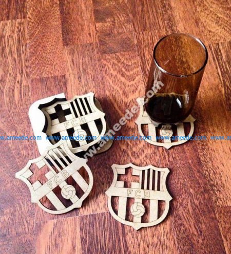 FCB Football Coasters