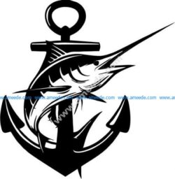 fishing-rod file cdr and dxf free vector download for Laser cut – Free  Download Vector Files