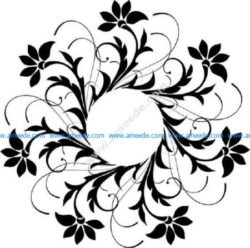 Floral Decoration Design Pattern