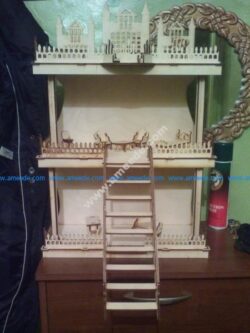 Laser Cut Dollhouse