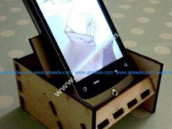Laser Cut Mobile Phone Stand