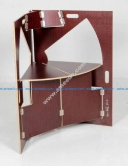 Laser Cut Werner Schmidt Folding Triangle Chair