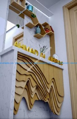 Layered Wood Artwork
