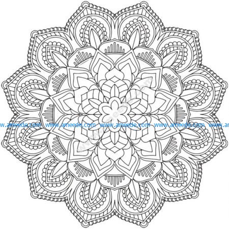Mandala Design Vector