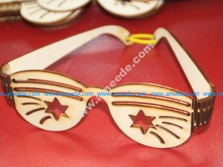 Party Sunglasses Plywood