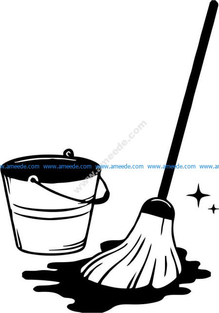 Sanitary cleaning icon