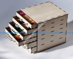 Storage Box with Drawers