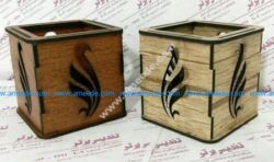 Wooden Pen Holder