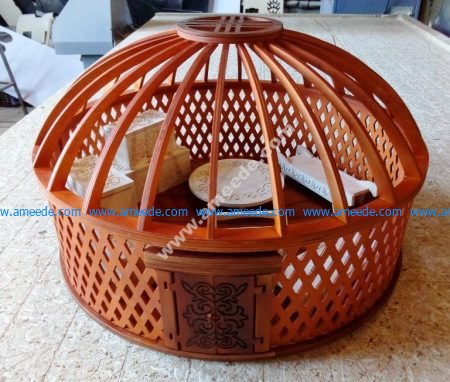 Yurt Jewelry Box