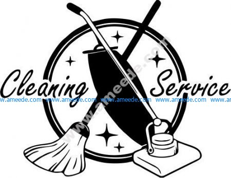 symbol of floor cleaning team