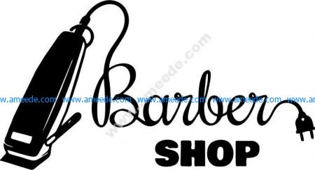 symbol of hair salon Barber