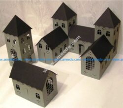 3D small castle