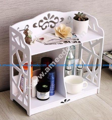 Bathroom Vanity Shelf Storage Rack