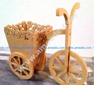 Decorative Bicycle Tricycle Candy Bar